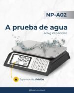 Bascula comercial 40 kg Noval NP-A02 - Imagen 4