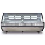 Vitrina Carnicera Tramo Exhibidor con Ventanas Laterales 100% Acero Inox 250cm Torrey TEC250INOX - Imagen 4