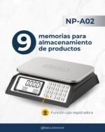 Bascula comercial 40 kg Noval NP-A02 - Imagen 3