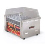 Hotdoguera 7 Rodillos Asadores y Cajon Baño Maria 12 Salchichas Torrey HD12 - Imagen 3