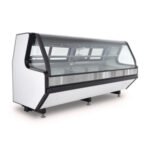 Vitrina Carnicera Tramo Exhibidor Acero Inox 250cm Torrey TEC250-AI