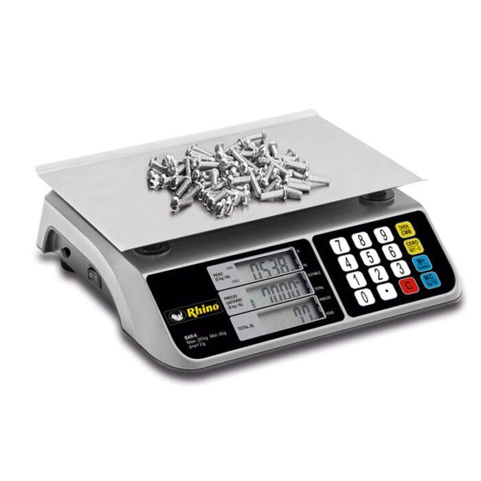 Bascula Comercial 20 Kg Rhino BAR-6 - Imagen 2