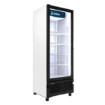 Refrigerador Vertical 1 Puerta Cristal Luz Led 13.72 Pies (1029960) Imbera VR20 C
