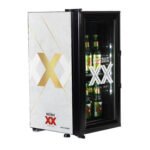 Refrigerador Vertical Negro Cervecero Dos Equis Concreto 1.5 Pies Imbera 1019786 DOS EQUIS CONCRETO