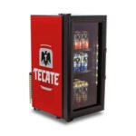 Refrigerador Vertical Negro Cervecero Tecate Minimal Imbera 1.5 Pies 1019786 TECATE MINIMAL