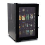 Refrigerador Vertical Negro Cervecero Carbono 1.9 Pies Imbera 1023558 CARBONO