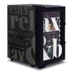 Refrigerador Vertical Negro Cervecero Relax and Beer 1.9 Pies Imbera 1023558 RELAX AND BEER