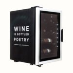 Refrigerador Cava de Vinos Negro 10 Botellas 1.9 Pies Imbera 1024301 CAVA DE VINOS