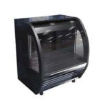 Vitrina Cremera Negra Luz Led 8 Pies (1017980) Imbera BHS10