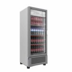 Refrigerador Vertical 1 Puerta Cristal Luz Led 12 Pies (1024229) Imbera VR12 D