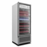 Refrigerador Vertical 1 Puerta Cristal Luz Led 17 Pies (1024175) Imbera VR17 D