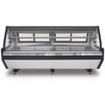 Vitrina Carnicera Tramo Exhibidor Vidrio Frontal Abatible Acero Inox 250cm Torrey TEC250LIFT-AI - Imagen 4