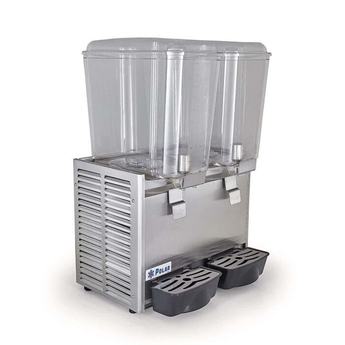 Despachador de Bebidas 2 Tazones de18L c/u Polar DB-18X2 - Imagen 2