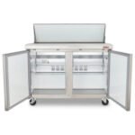 Mesa Refrigerada Preparacion Acero Inox + Plus 48" Torrey MFS-48 - Imagen 2