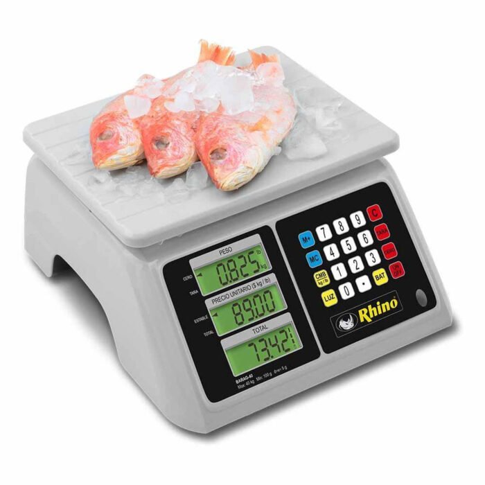 Bascula Contra Agua 40 Kg Rhino BARAG-40 - Imagen 2