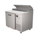 Mesa Refrigerada Preparacion Acero Inox 1 Puerta 316L Torrey PPT67-11R1S