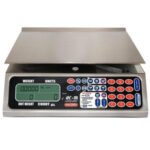 Bascula Contadora Memoria de Peso y Tara Acero Inox 20kg Torrey QC20 - Imagen 2