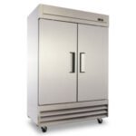 Congelador Vertical 2 Puertas Solida Acero Inox 47 Pies Torrey CVSA-47UI - Imagen 2