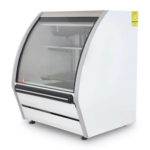 Vitrina Delicatessen Exhibidora Vidrio Curvo 91.5cm Blanco Torrey DRD3-LS-B