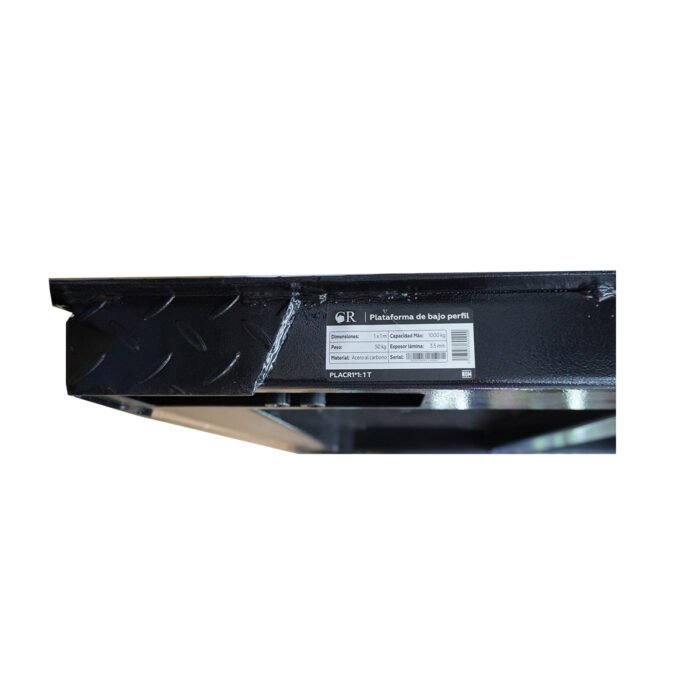 Plataforma 1000 kg Noval PLACR 1*1 - Imagen 3