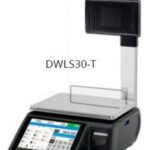 Bascula Etiquetadora Pantalla Touch en la Base y Panatalla Posterior Para Cliente en Torreta 30kg Torrey DWLS30-T