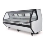 Vitrina Carnicera Tramo Exhibidor Vidrio Frontal Abatible Inox 250cm Torrey TEC250LIFTL - Imagen 3