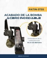 Patín Hidráulico 3 TON de Acero Inoxidable PATIN-3TSS - Imagen 3