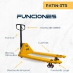 Patín Hidráulico 3 TON PATIN-3TR