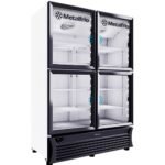 Refrigerador vertical Puerta Cristal 42 ft ENFR RB-800-4P