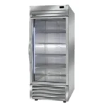 Refrigerador acero inoxidable 24ft Puerta de Cristal GAST GP-EV-1PV-23