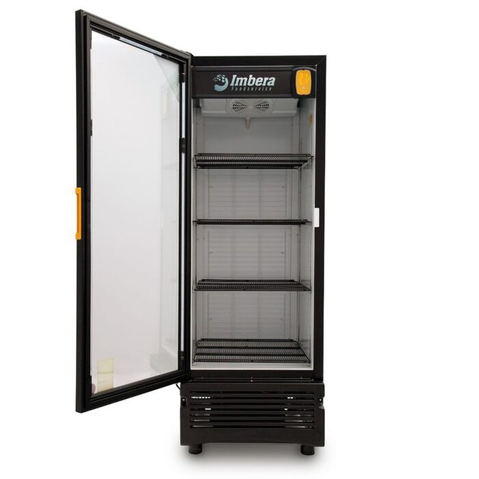 Refrigerador Vertical Negro Cervecero 1 Puerta Cristal Luz Led 25 Pies (1023942) Imbera CCV500 - Imagen 2