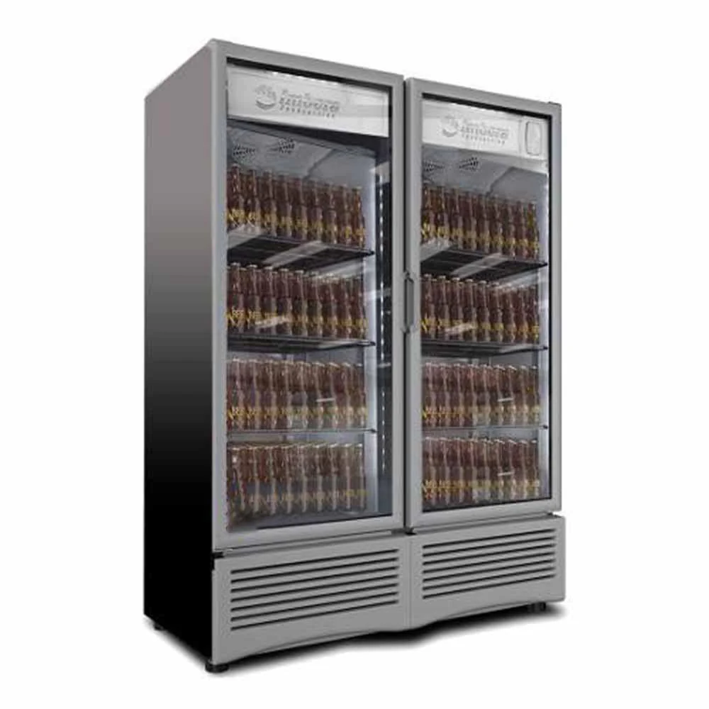 Refrigerador Vertical Negro Cervecero 2 Puertas Cristal Luz Led 42 Pies (1022008) Imbera CCV900 Refrigerador Vertical Negro Cervecero 2 Puertas Cristal Luz Led 42 Pies (1022008) Imbera CCV900 - Imagen 1