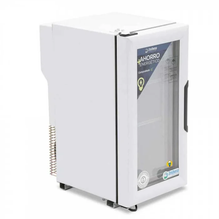 Congelador Vertical Blanco 1 Puerta Cristal Luz Led 1.5 Pies (1029026) Imbera VF1.5 C - Imagen 2